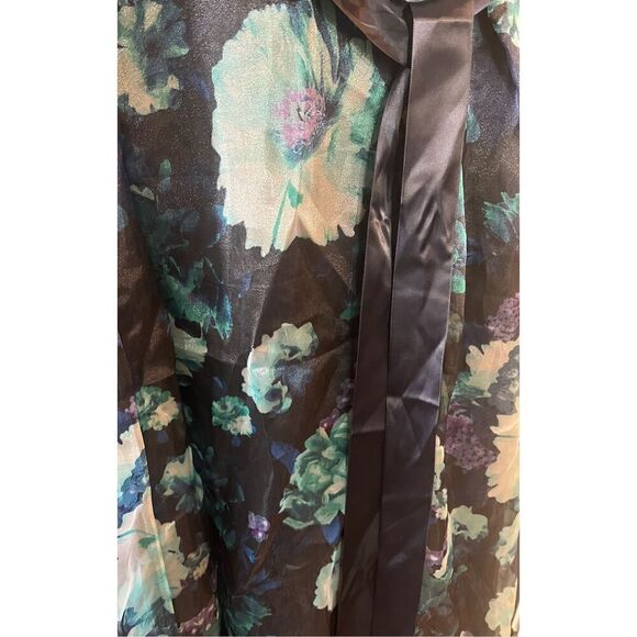 S.L. Fashions Women's Floral Print Skirt Dress 9141141 - Picture 5 of 9